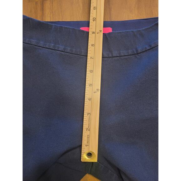 NWOT Lilly Pulitzer Merrin Pants Size 0 – Navy Blue High-Rise Bi-Stretch - Picture 8 of 12